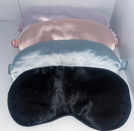 Satin Eyelash Friendly Sleep Masks
